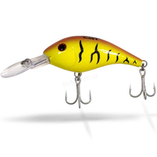 Black Cat wobler Cranker zombie yellow, 50g 16cm